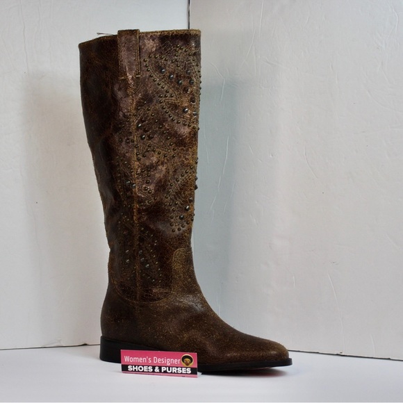 THE FRYE COMPANY Deborah Studded Tall - Picture 6 of 12